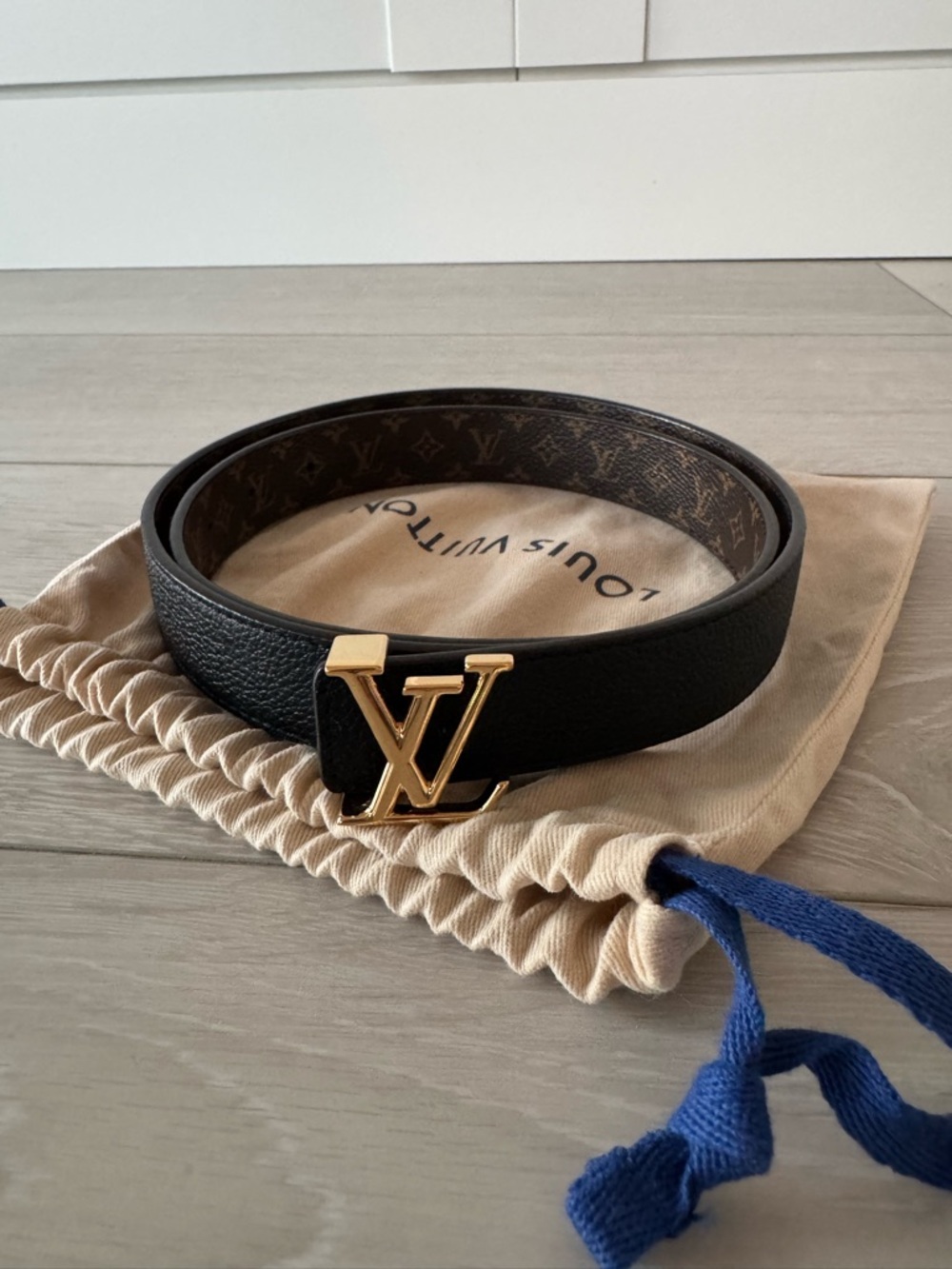 LV Iconic 25 mm Reversible Belt 85 CM